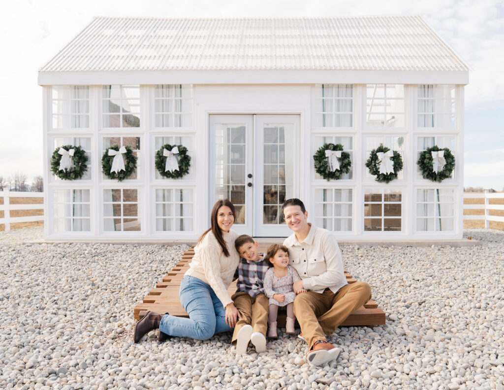 Family photography session at Heartwood Studio with Fort Collins, Colorado portrait photographer Avenir Photo Co.