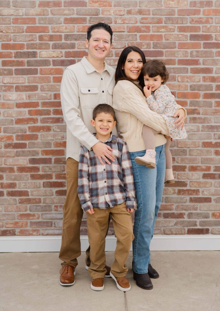 Family photography session at Heartwood Studio with Fort Collins, Colorado portrait photographer Avenir Photo Co.