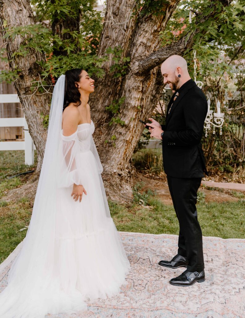 Fort Collins Backyard Wedding: Noel and Jade’s Intentional, Joy Filled Celebration