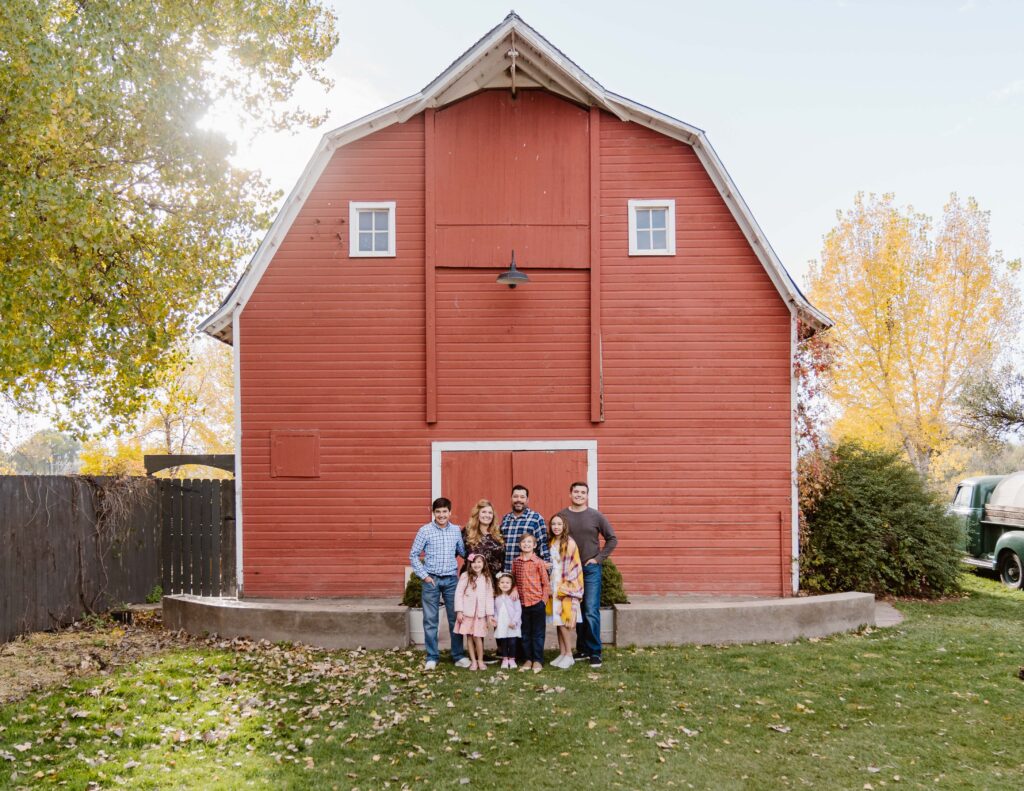 Fort Collins Family Photographer Captures the Gonzalez Family at Osborn Farm in Loveland, Colorado