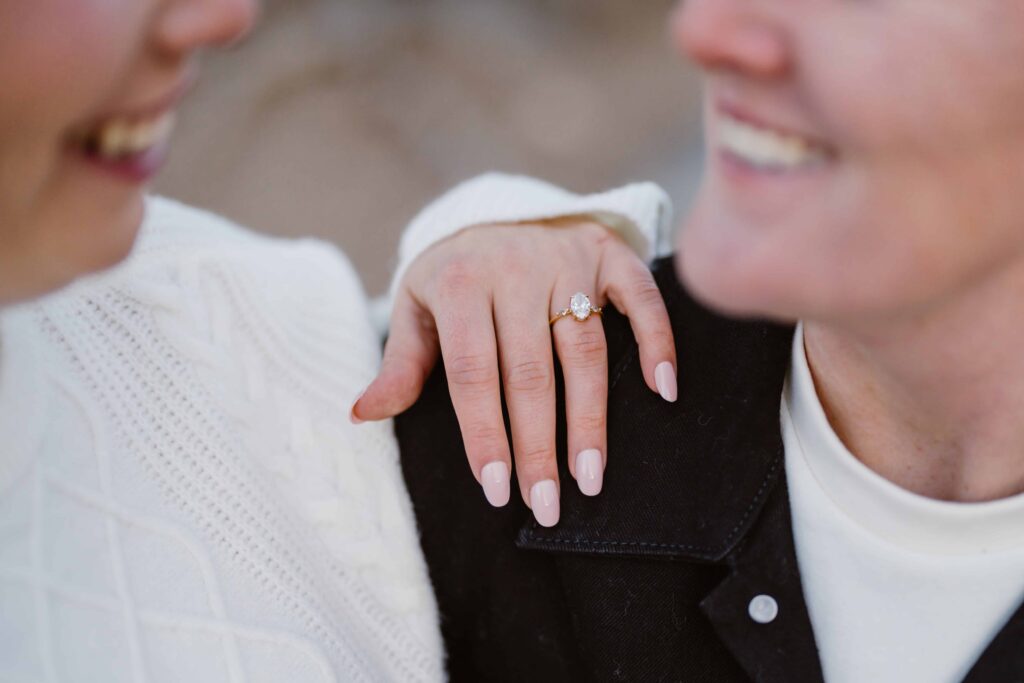 Rocky Mountain National Park Engagement Photographer: Julie and Koley’s Winter Session