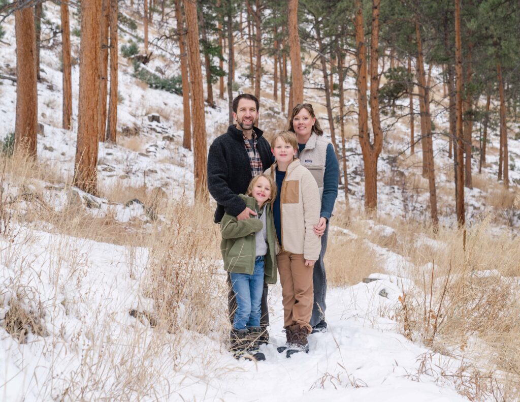 Northern Colorado Family Photographer: The Svenkeson Family Session in Big Thompson Canyon